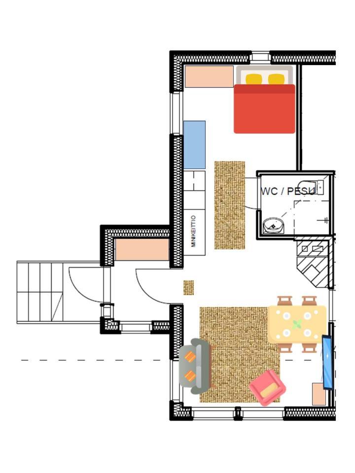 Modern Apartment Karkku Экстерьер фото